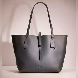 Coach Market Tote Pewter Bag